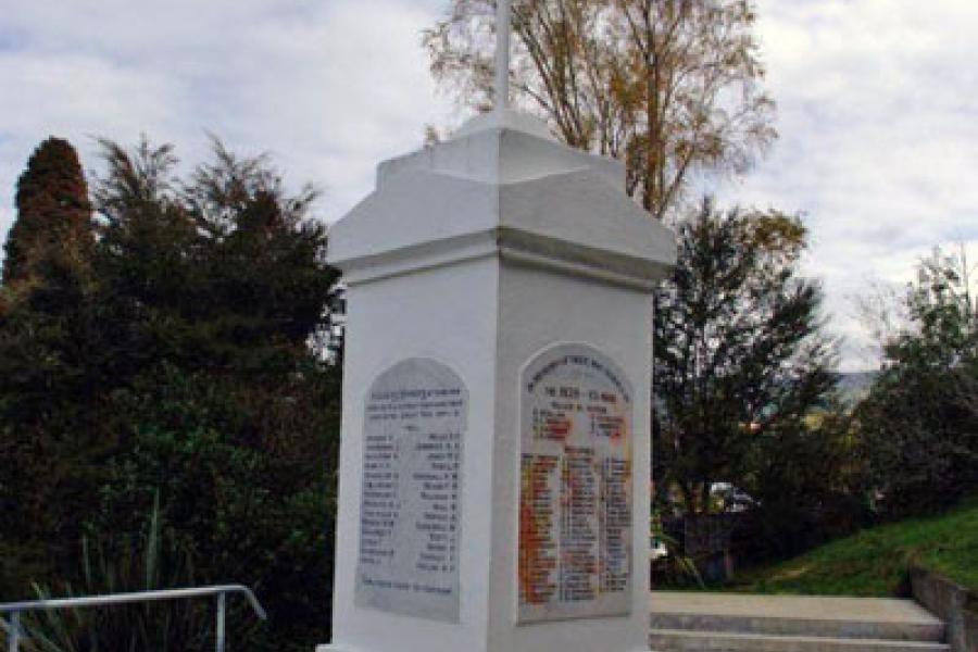 Detail from memorial