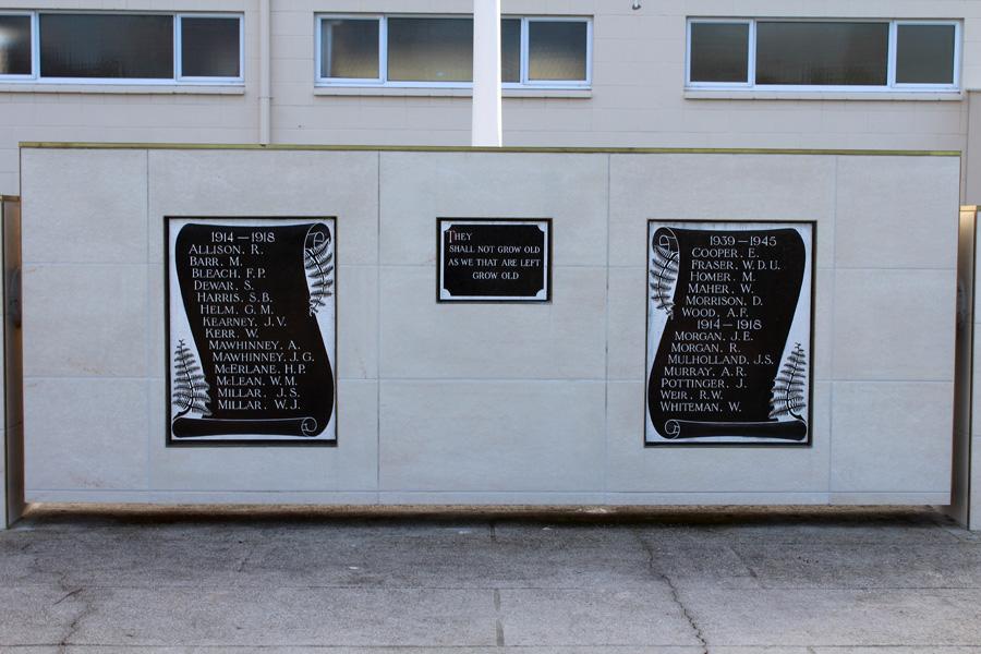 Ranfurly war memorial