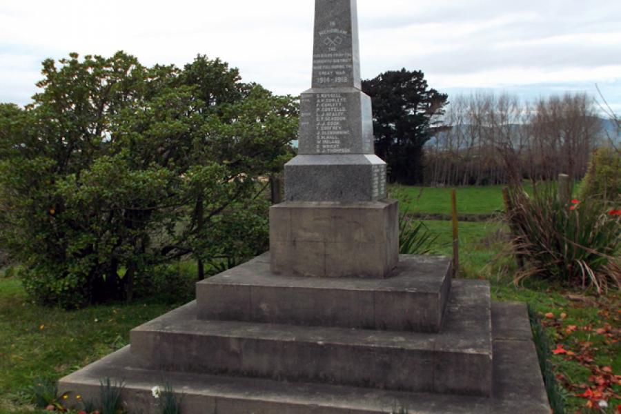 Rangiotu War Memorial