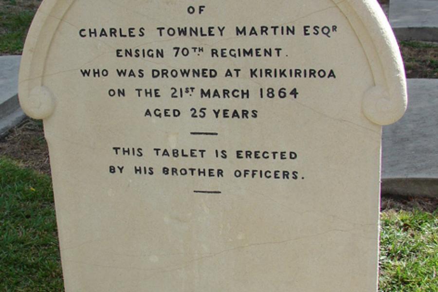 Grave of Charles Townley Martin
