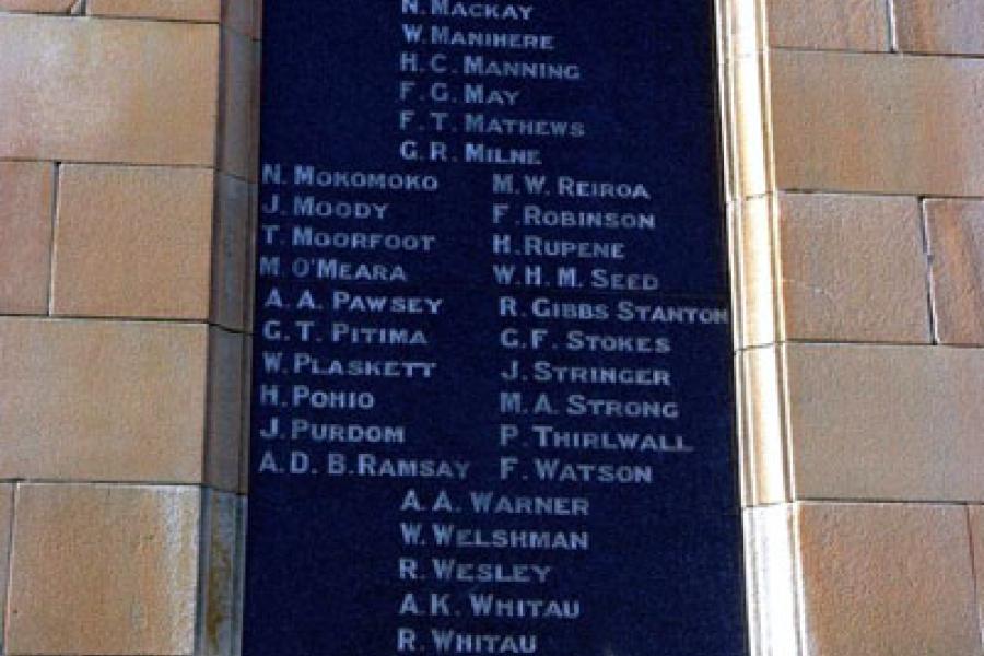 Rangiora cenotaph