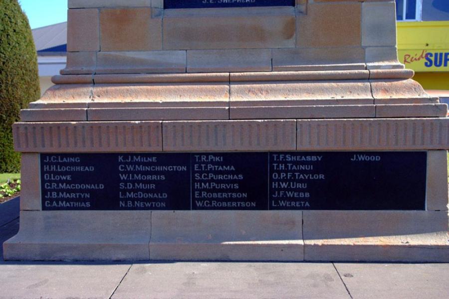 Rangiora cenotaph