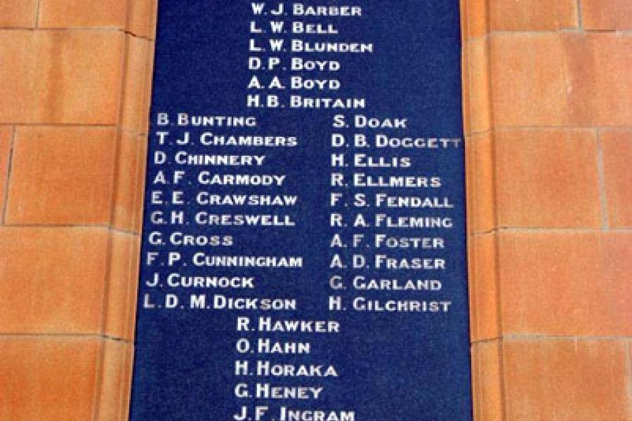 Rangiora cenotaph