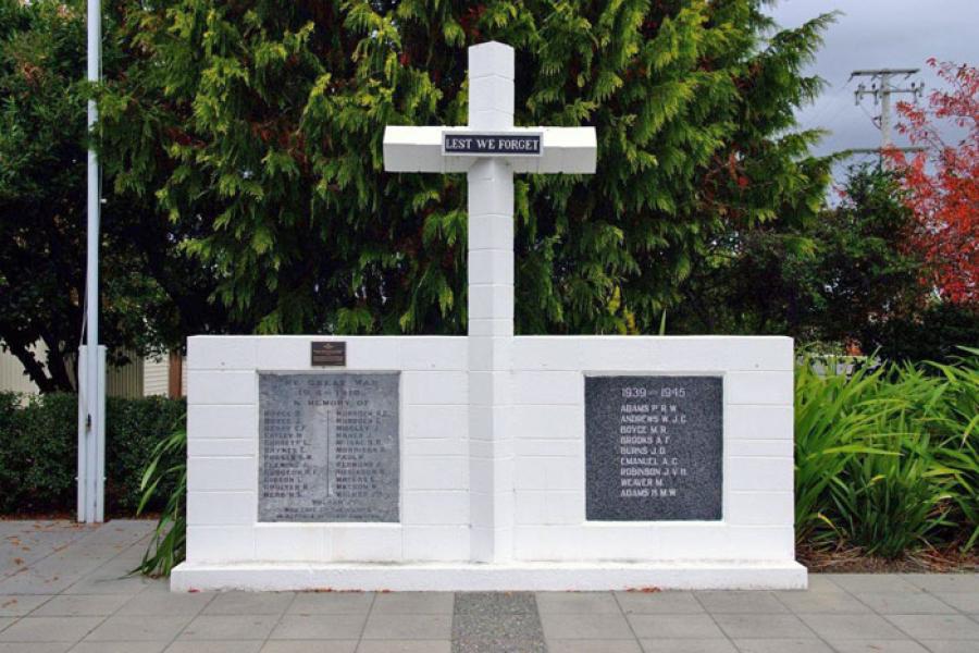 Detail from memorial