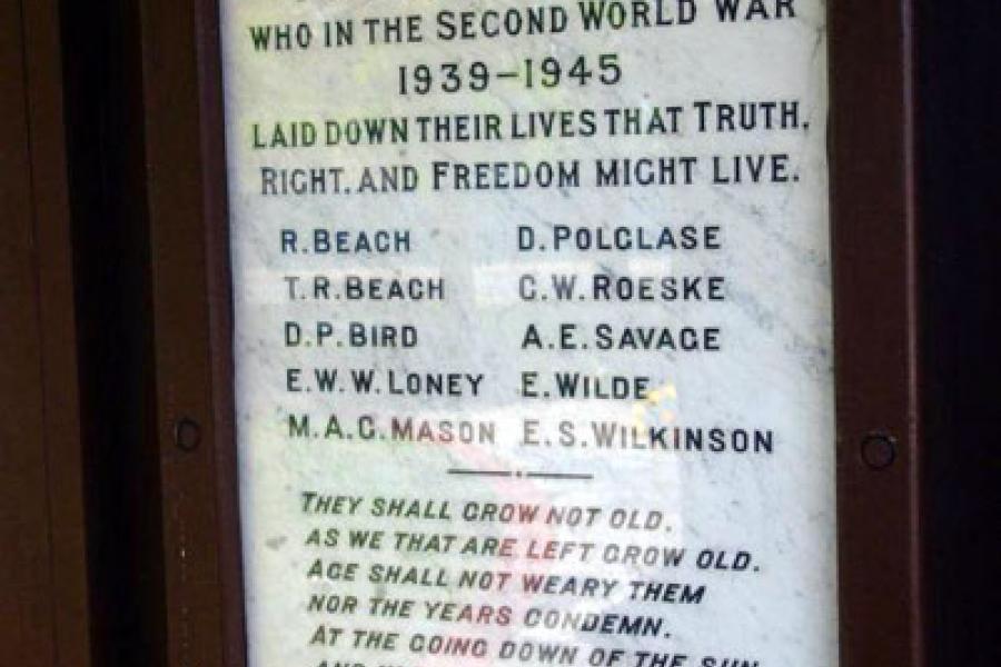 Richmond war memorial hall
