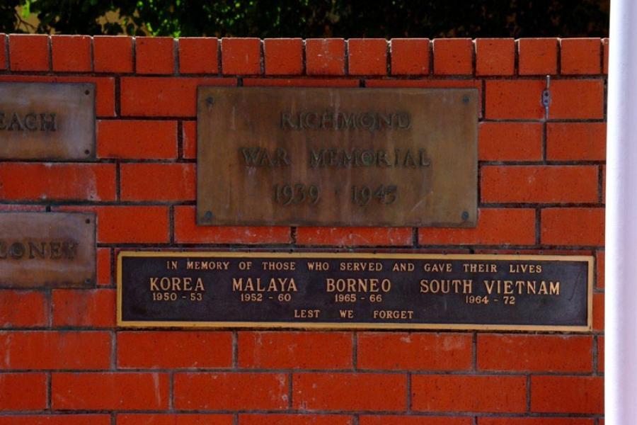 Richmond war memorial hall