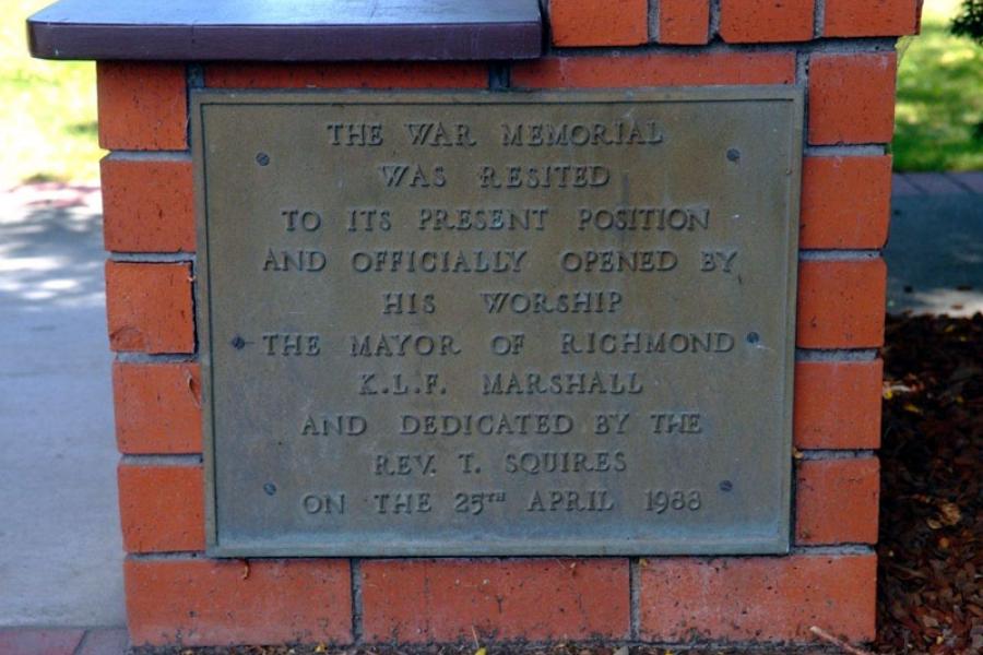 Richmond war memorial hall