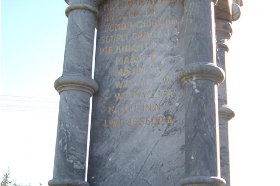 Rongotea war memorial