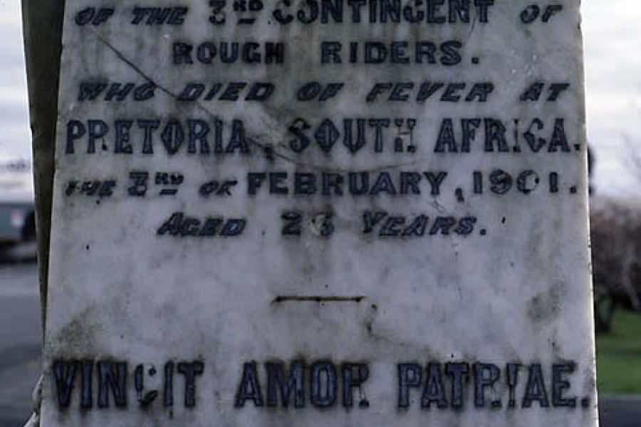 Ross South African War memorial