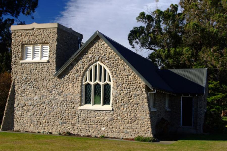 Exterior of the church