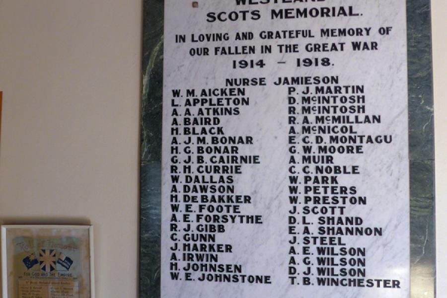 Scots Memorial Church Hokitika