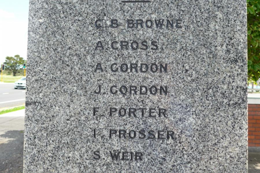 Roll of Honour
