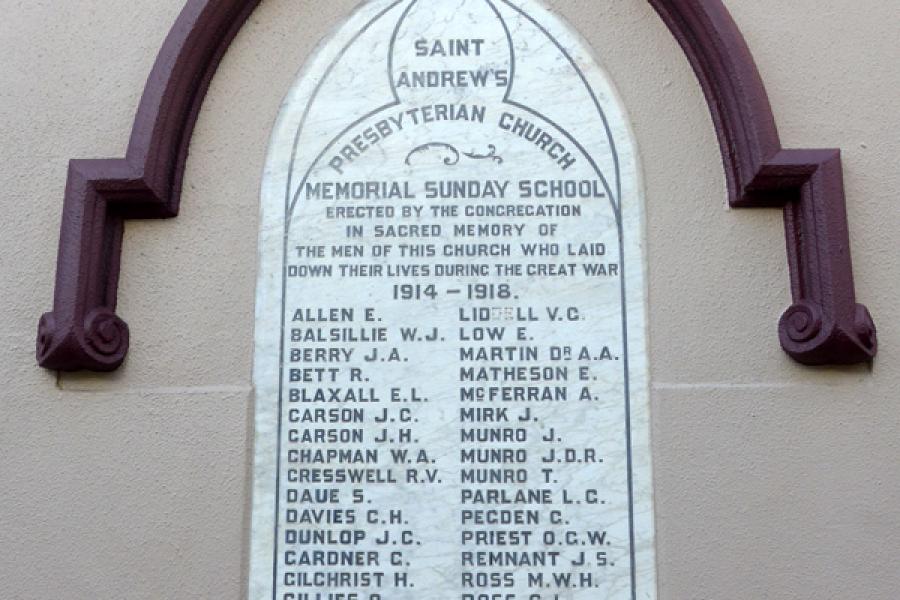 St Andrew’s memorial Sunday School, Palmerston North