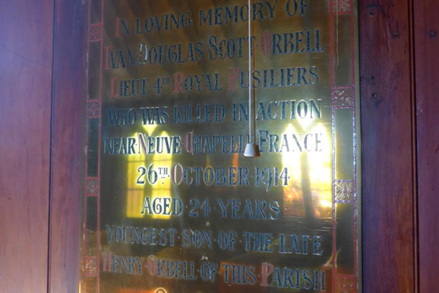 St Johns Church memorials Waikouaiti