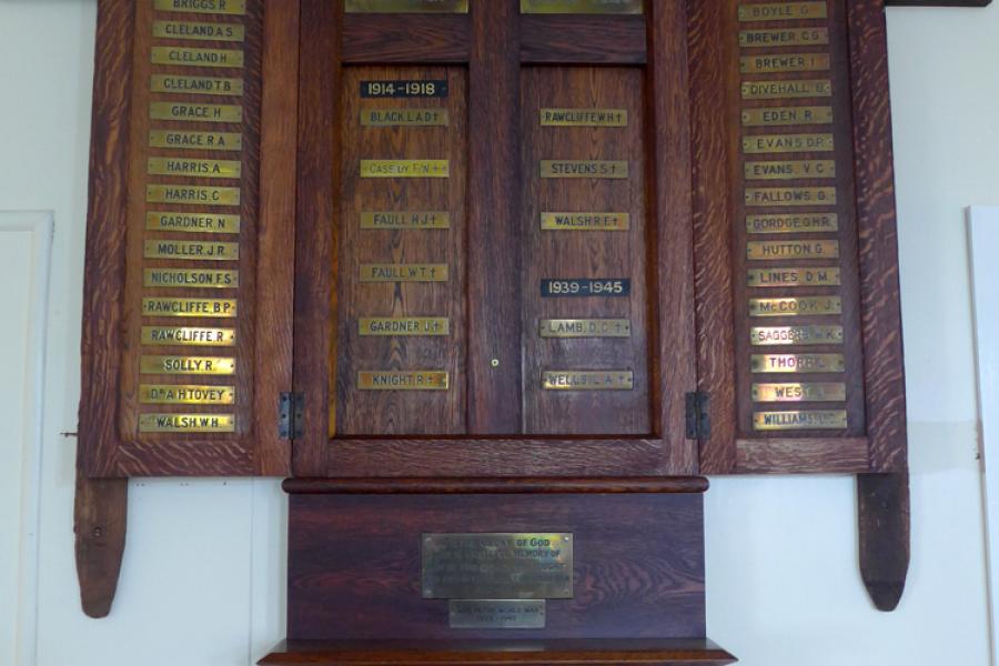 St John’s and St Mark’s rolls of honour, Kaponga