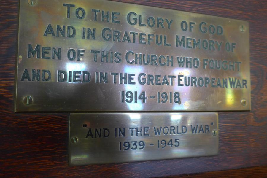 St John’s and St Mark’s rolls of honour, Kaponga