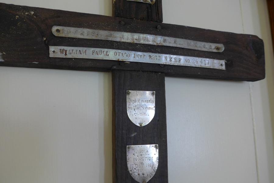St John’s and St Mark’s rolls of honour, Kaponga