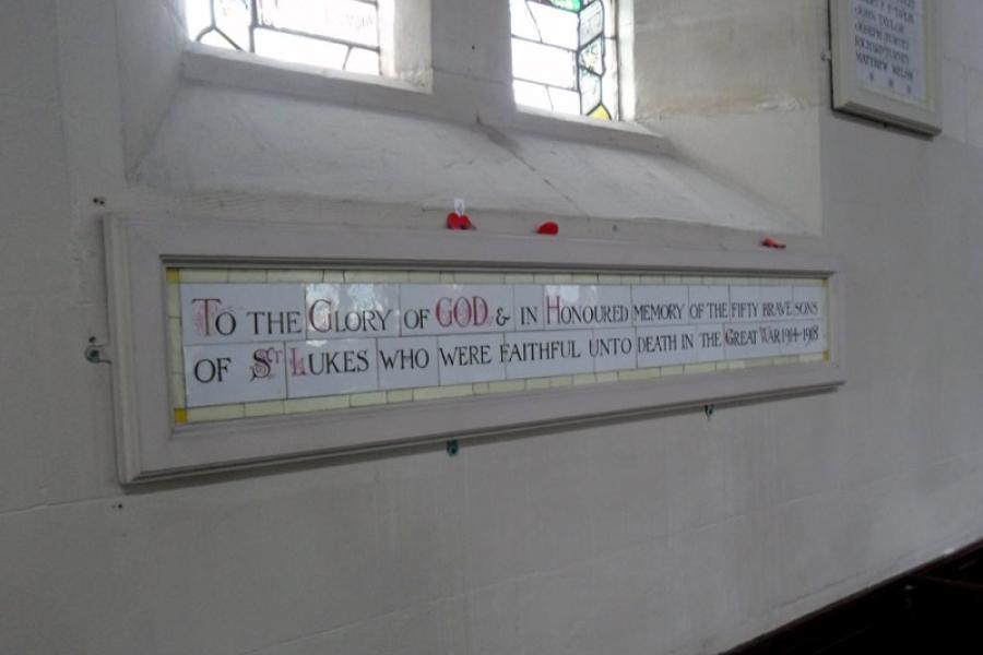 St Lukes memorial