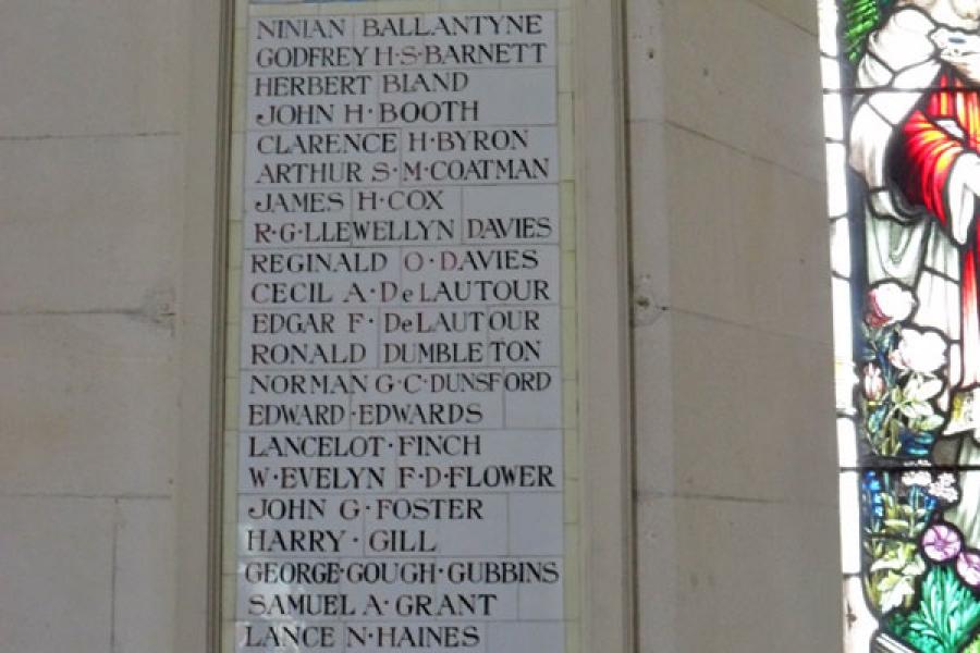 St Lukes memorial