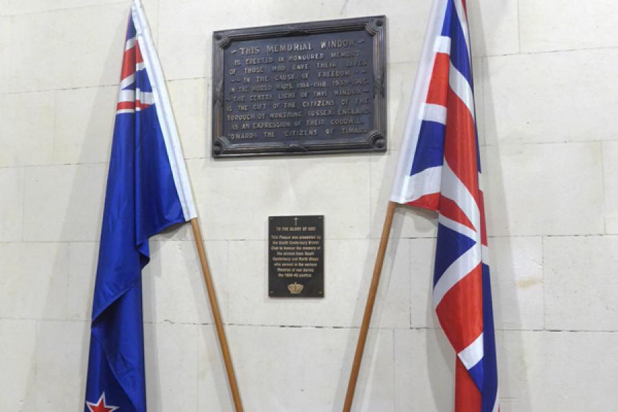 St Mary's Church memorials Timaru