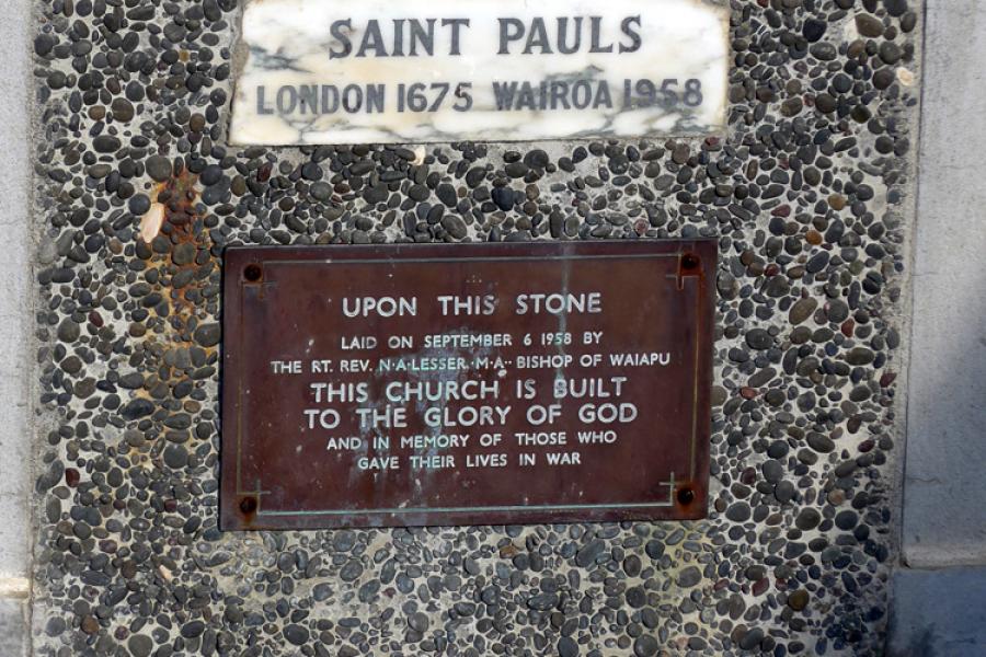 St Paul's memorial church, Wairoa