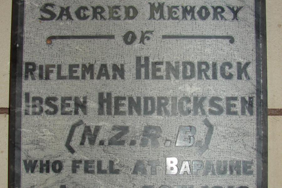 Dedication Plaque