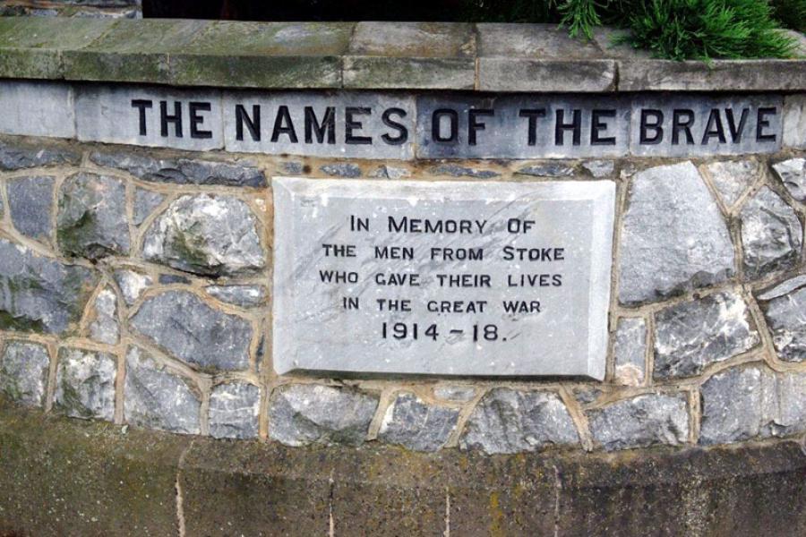 Stoke memorial gates