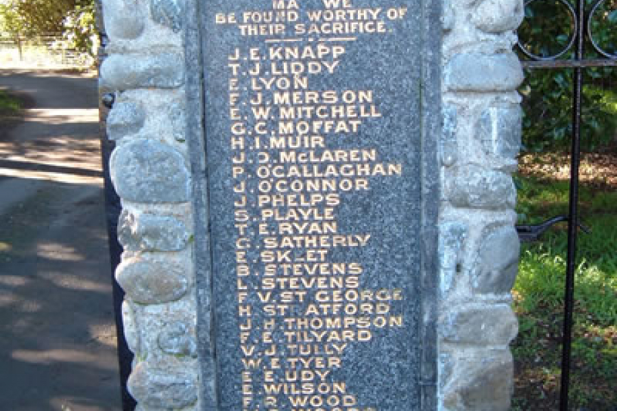 Greytown memorial