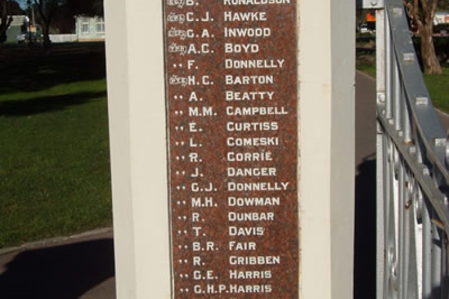 Martinborough memorial