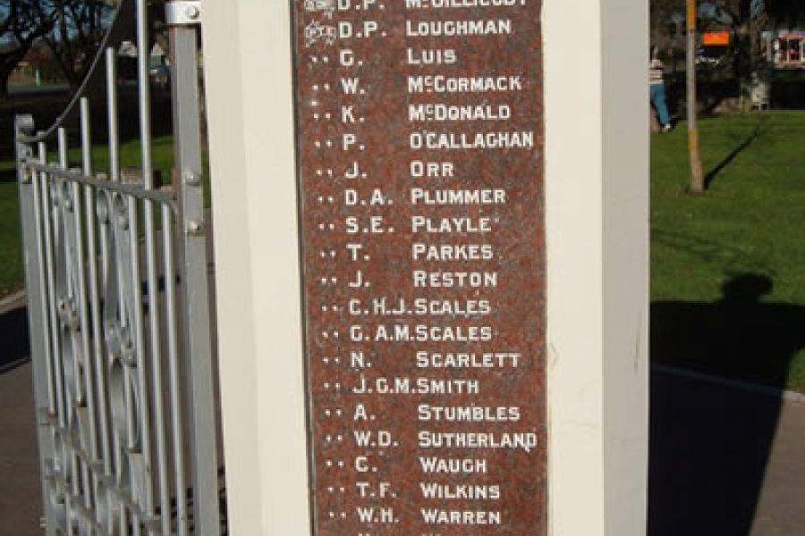 Martinborough memorial