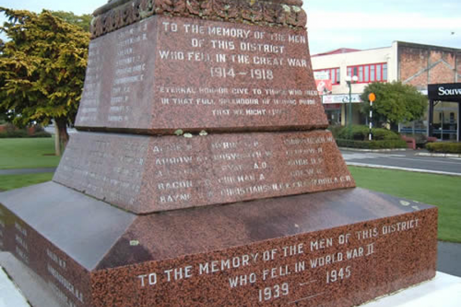 Pahiatua memorial