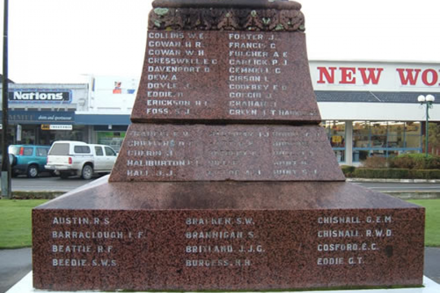 Pahiatua memorial