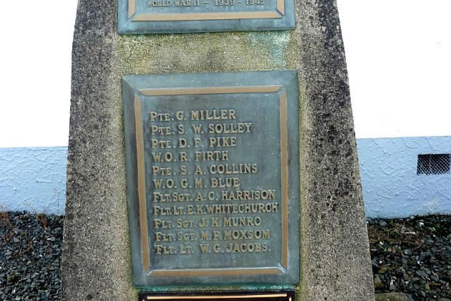 Tahuna war memorial