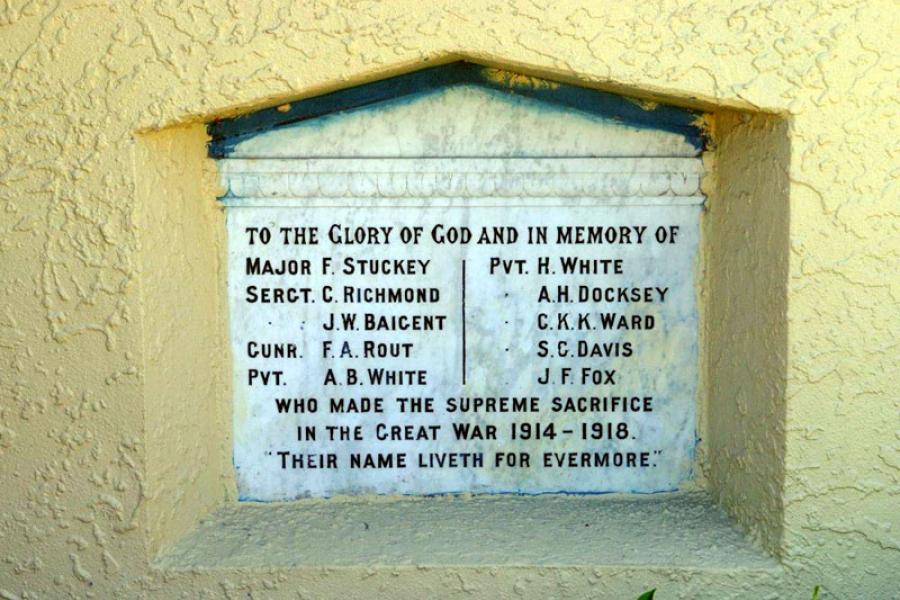 Tahunanui First World War memorial