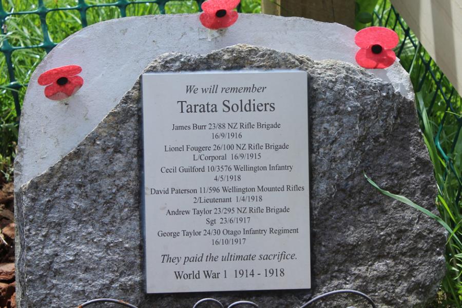 Memorial plaque