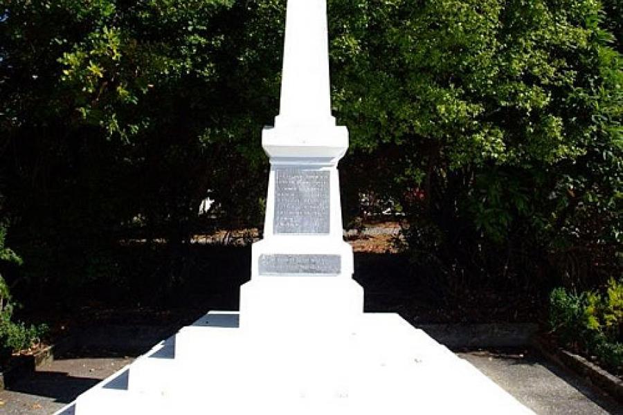 Detail from memorial