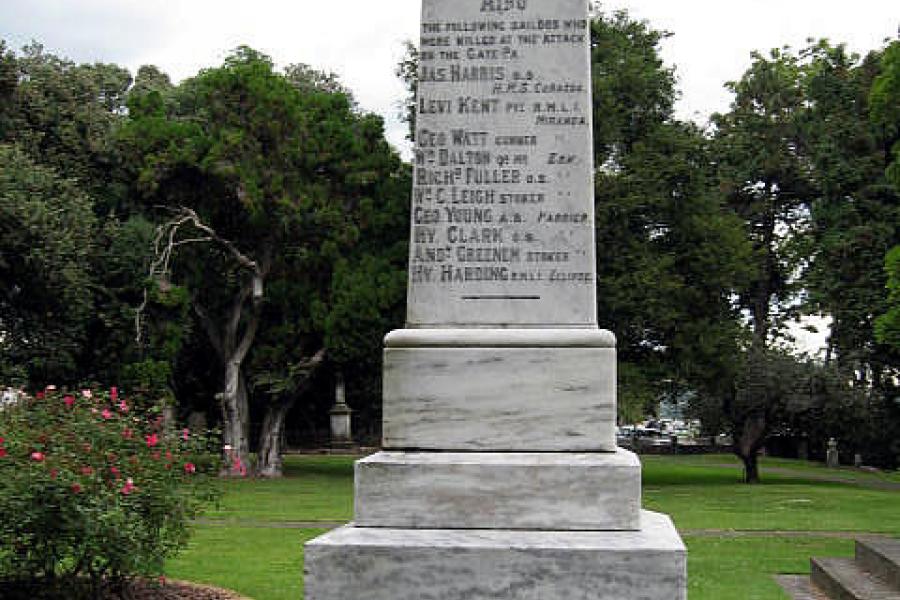 1st Waikato Militia memorial in Tauranga