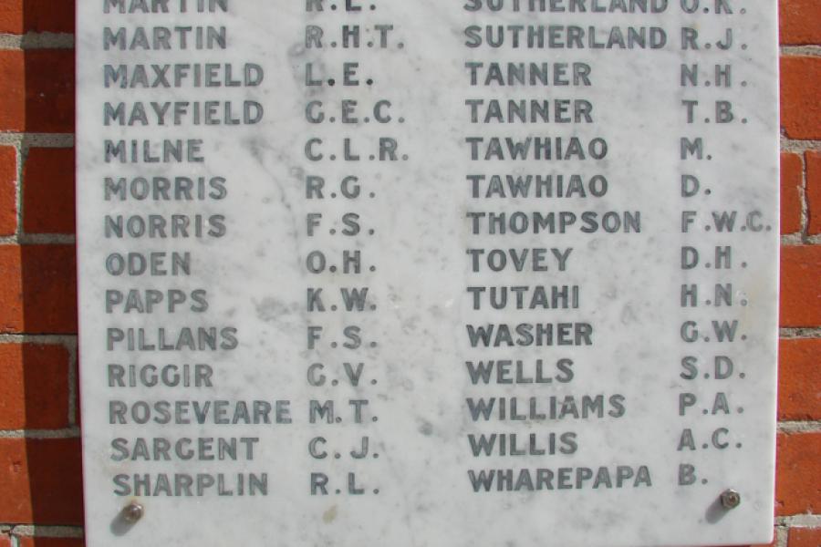 World War Two List