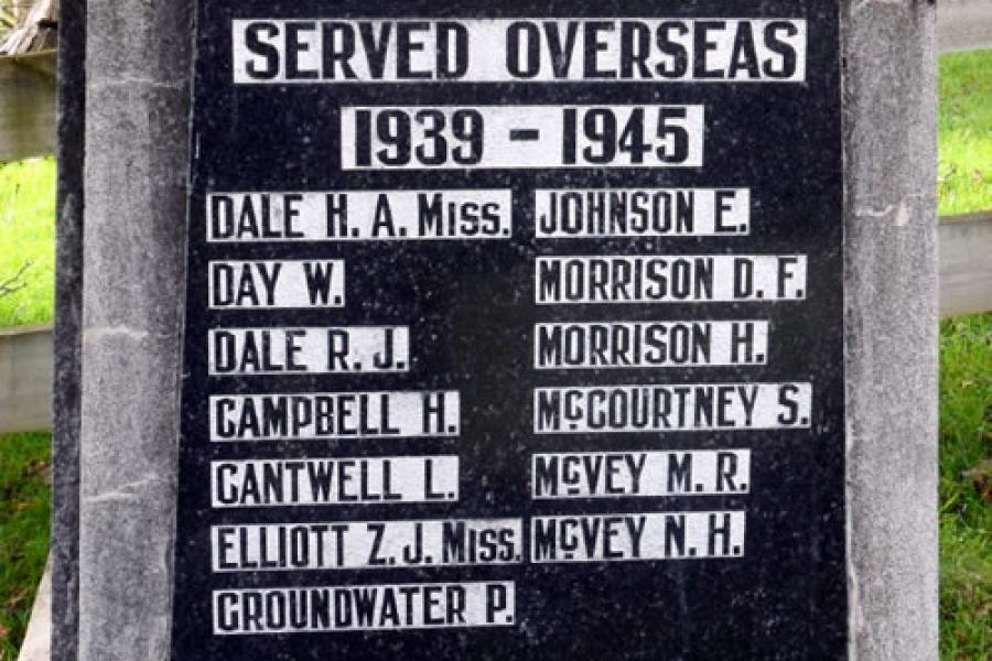Te Ngawai memorial