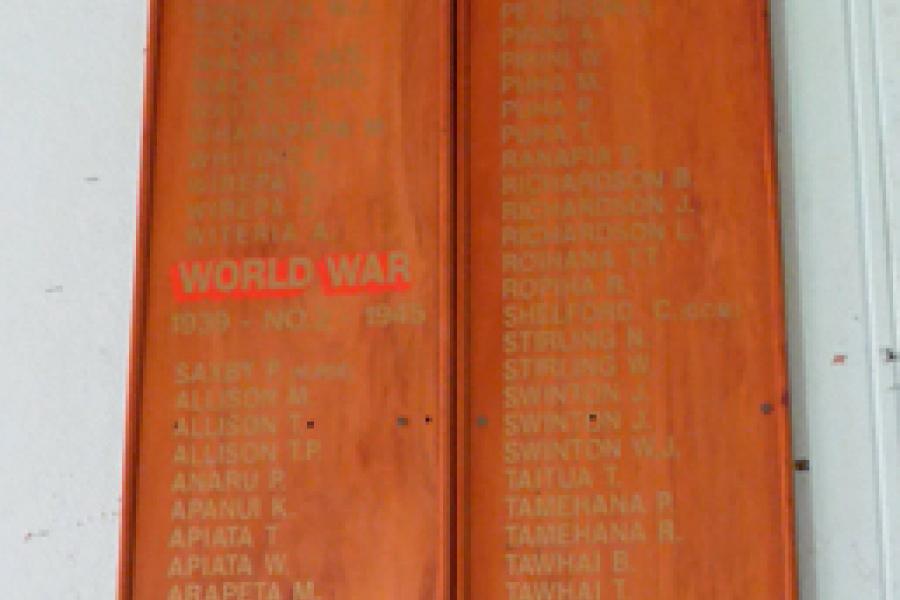 Roll of Honour