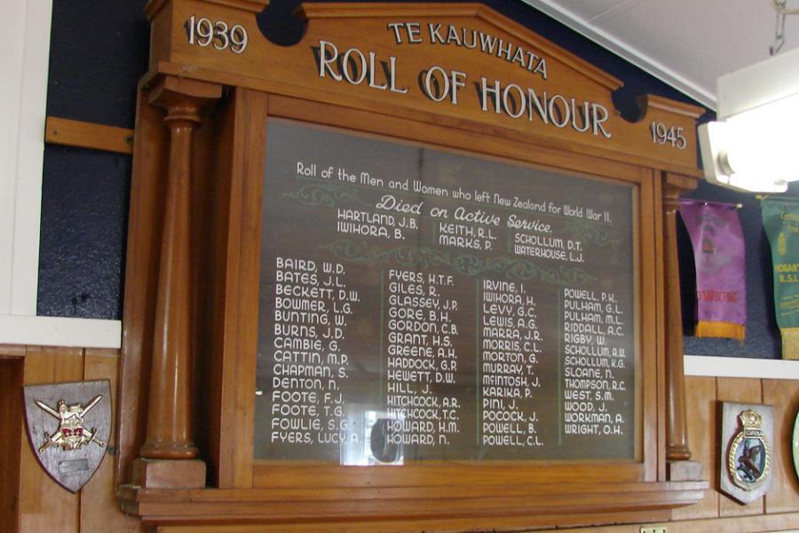 Roll of Honour