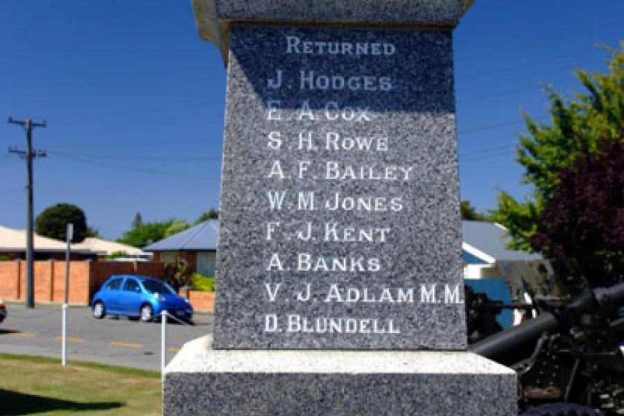 Templeton RSA memorial