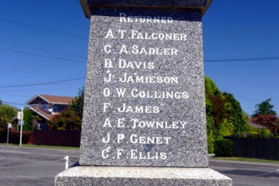 Templeton RSA memorial