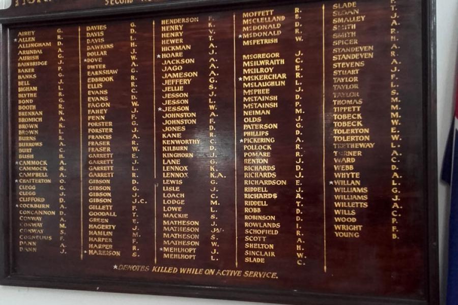 Templeton RSA memorial