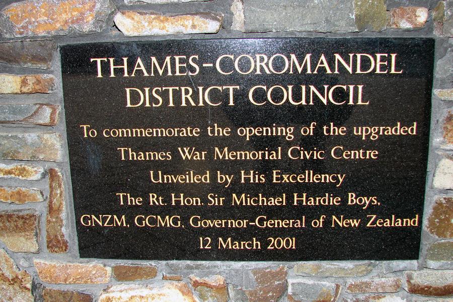 Thames Memorial Civic Centre