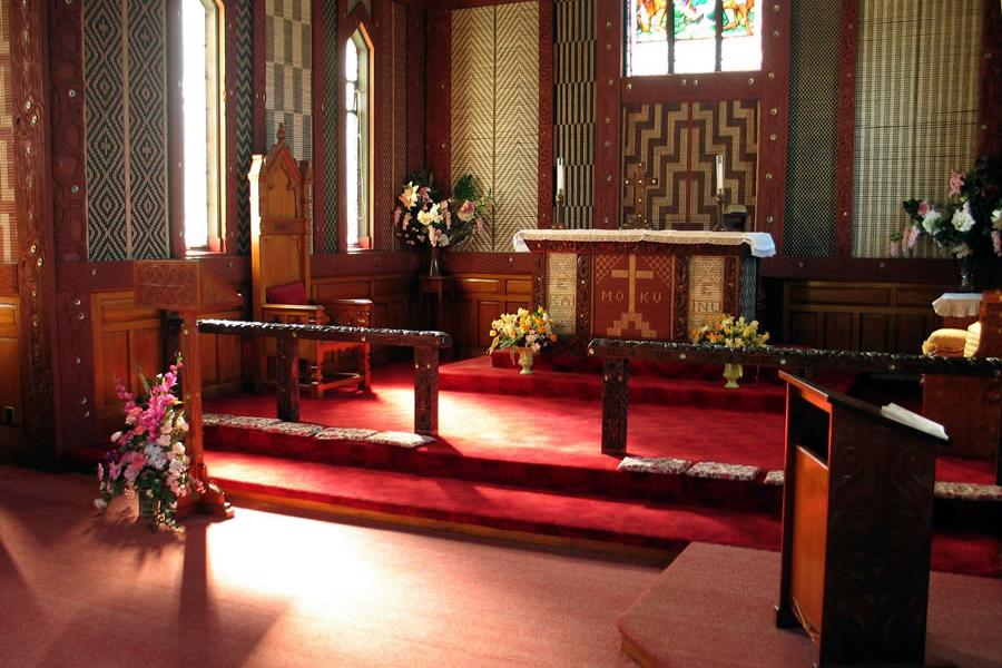 Detail of church