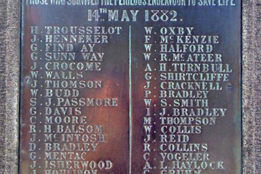 Timaru shipwreck memorial