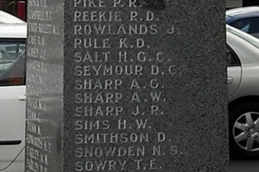 Roll of honour
