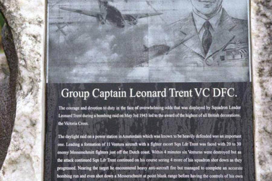 Detail from memorial