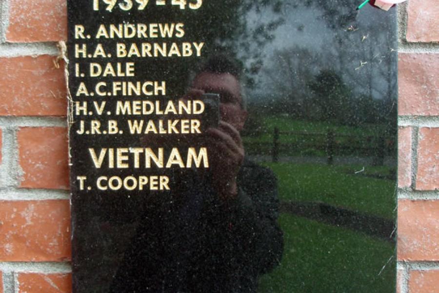 Tuakau Services memorial